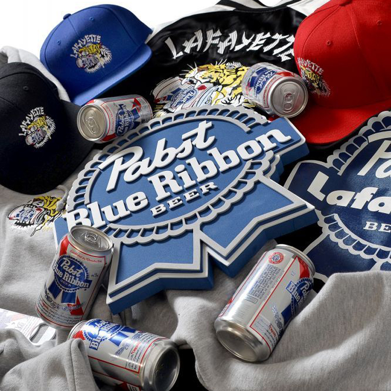 LAFAYETTE× PABST BLUE RIBBON – TIGER PULLOVER SWEAT（LAFAYETTE）