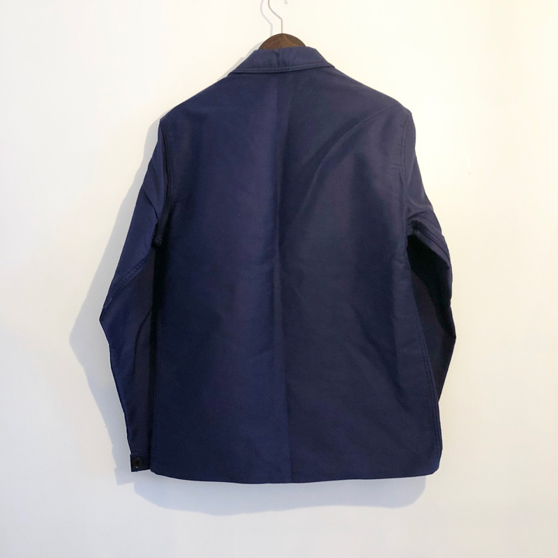 1950s French blue moleskin work jacket（Le Mont St Michel (used)）
