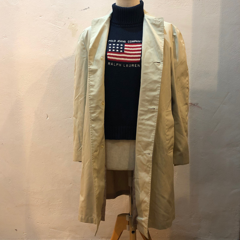 1970s soutien collar coat（BARACUTA）