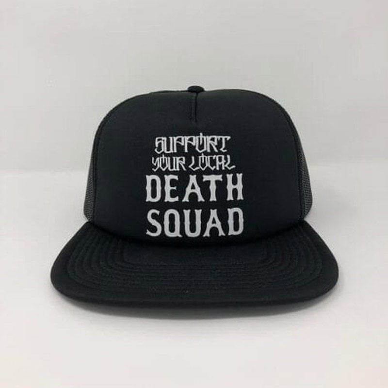 ”Support Your Local” SNAP BACK Truck Cap（DEATH SQUAD）