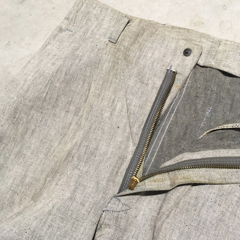 1950's HARRIS Cotton Trousers Deadstock（USED）