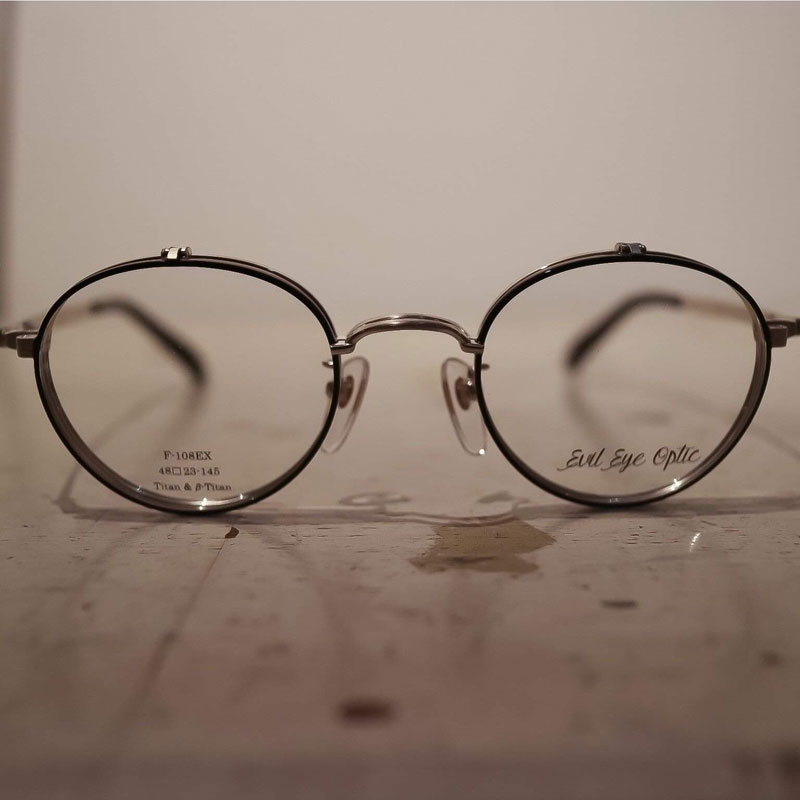 "No.66" Flip Up Titan Flame / Black×Silver（EVIL EYE OPTIC）
