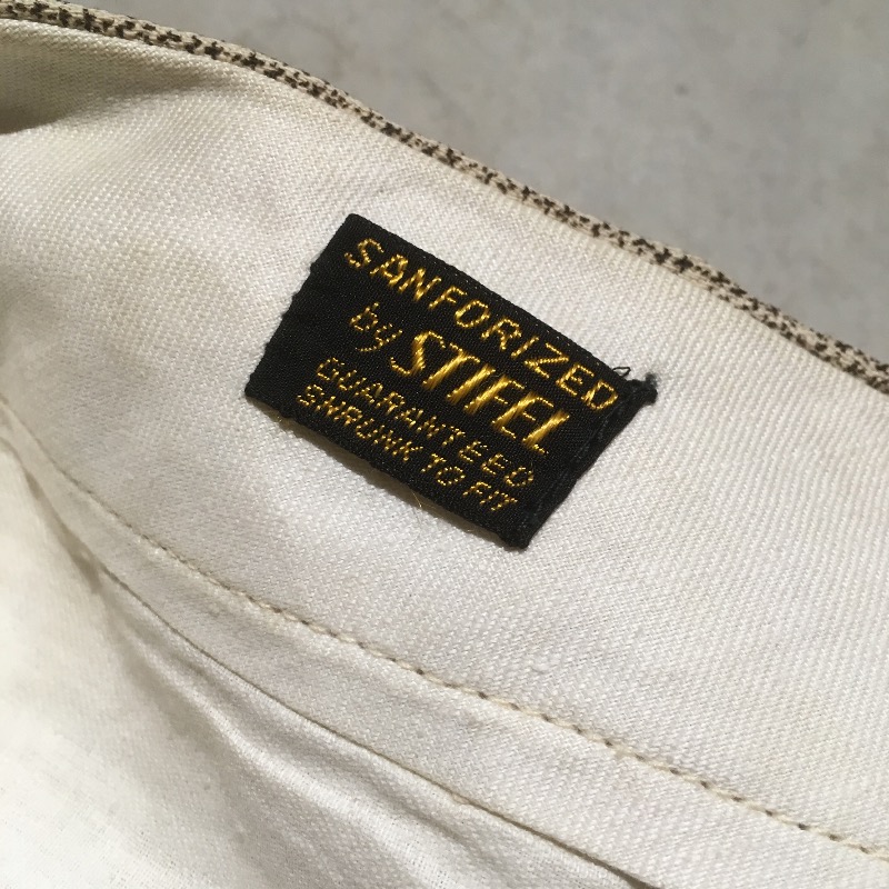 1930's～ Stifel Fabric Trousers Deadstock（USED）