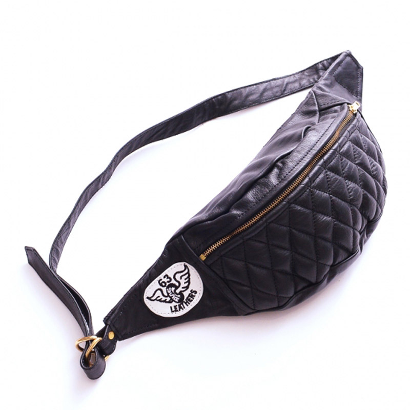 63Leathers original Leather Pouch V type（63Leathers）