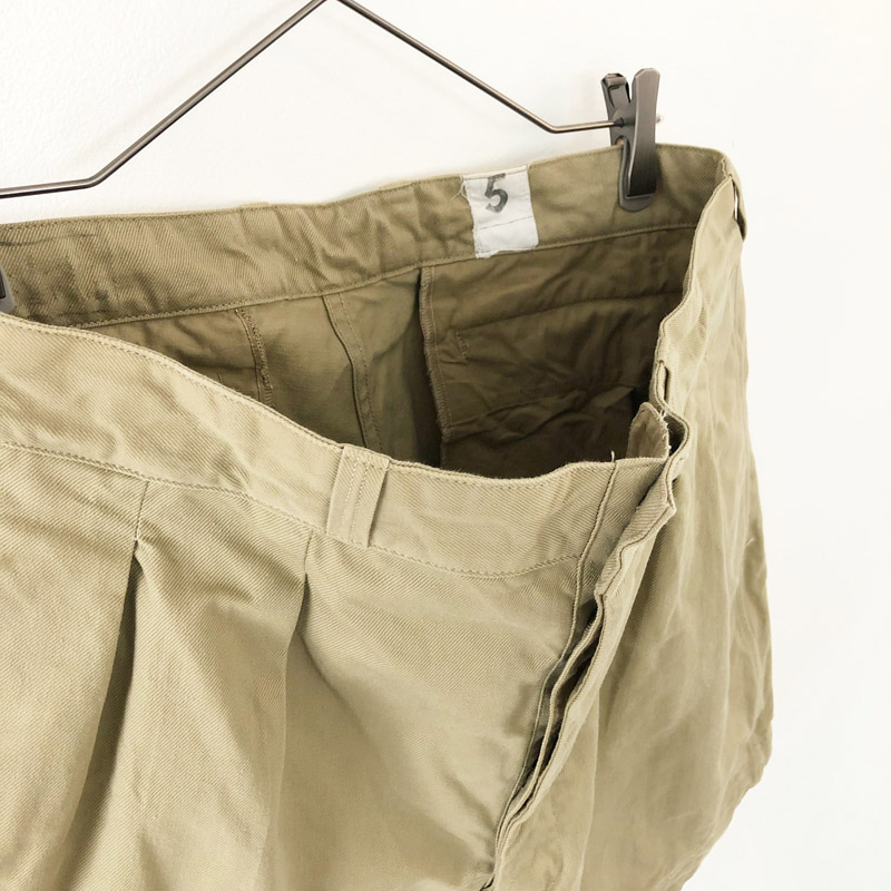 French army chino short pants（used）