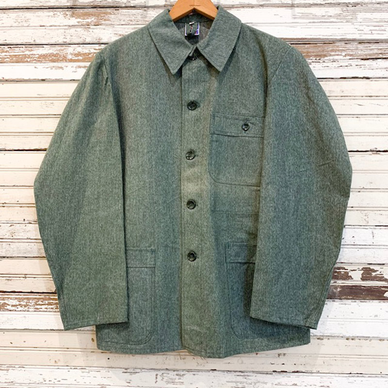 1950's〜 BMZ Green Chambray Work Jacket Deadstock（USED）