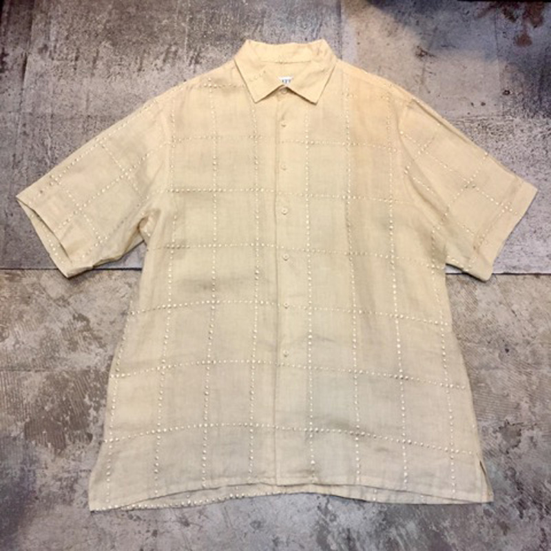 Old Italian Linen Shirt（USED）