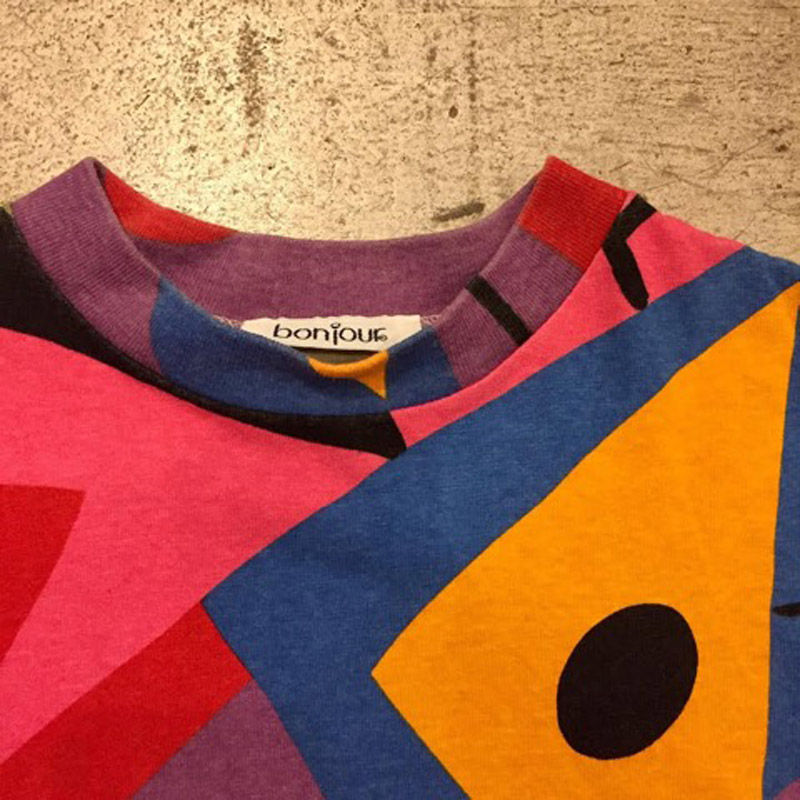 〜1990’s Patterned T-shirt（USED）