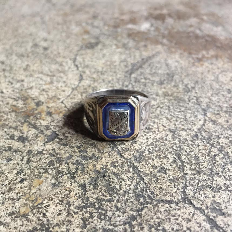 1932’s Sterling Silver Class Ring（VINTAGE）