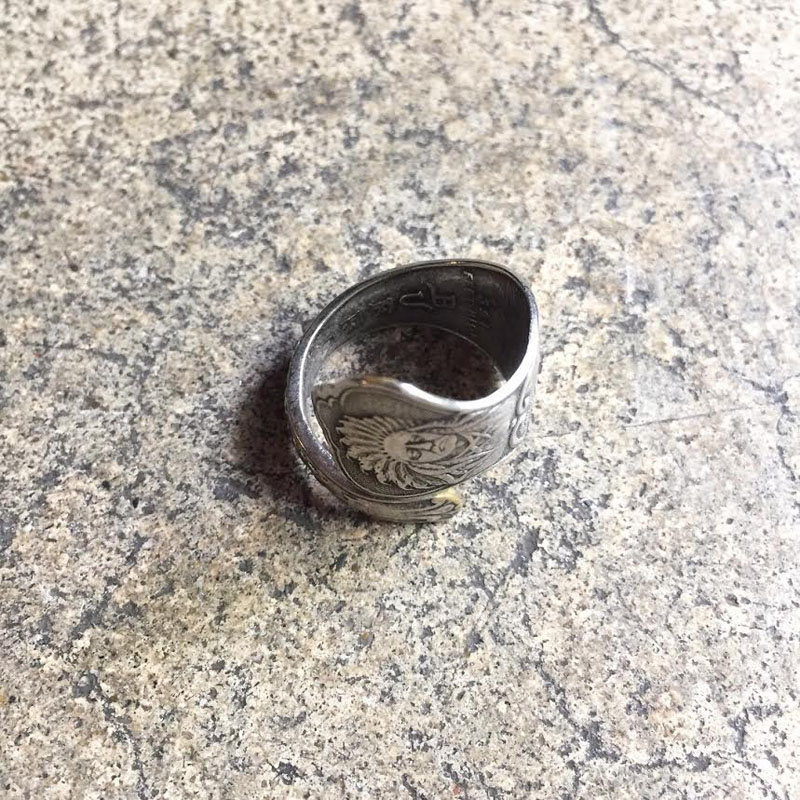 1901’s Pan-American Exposition Spoon Ring（VINTAGE）