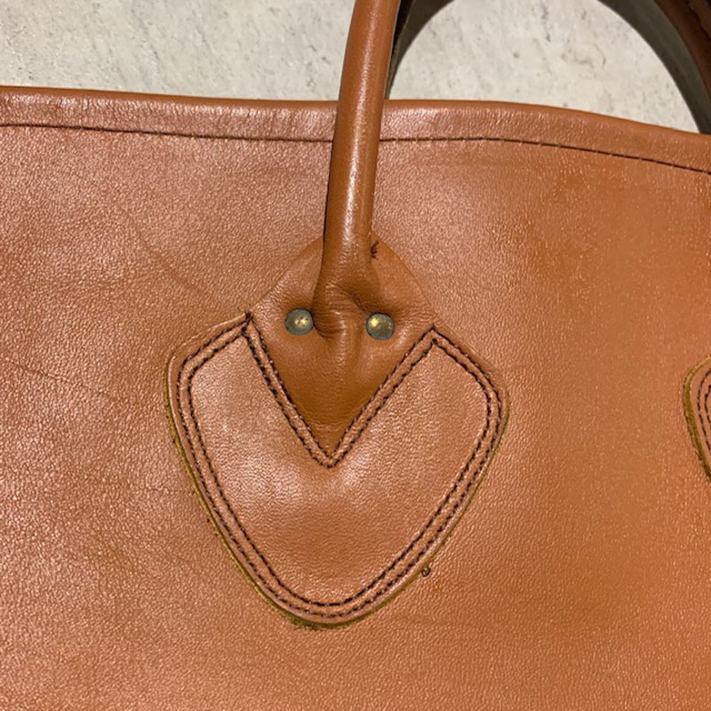 1980's L.L.Bean Leather Tote Bag（USED）