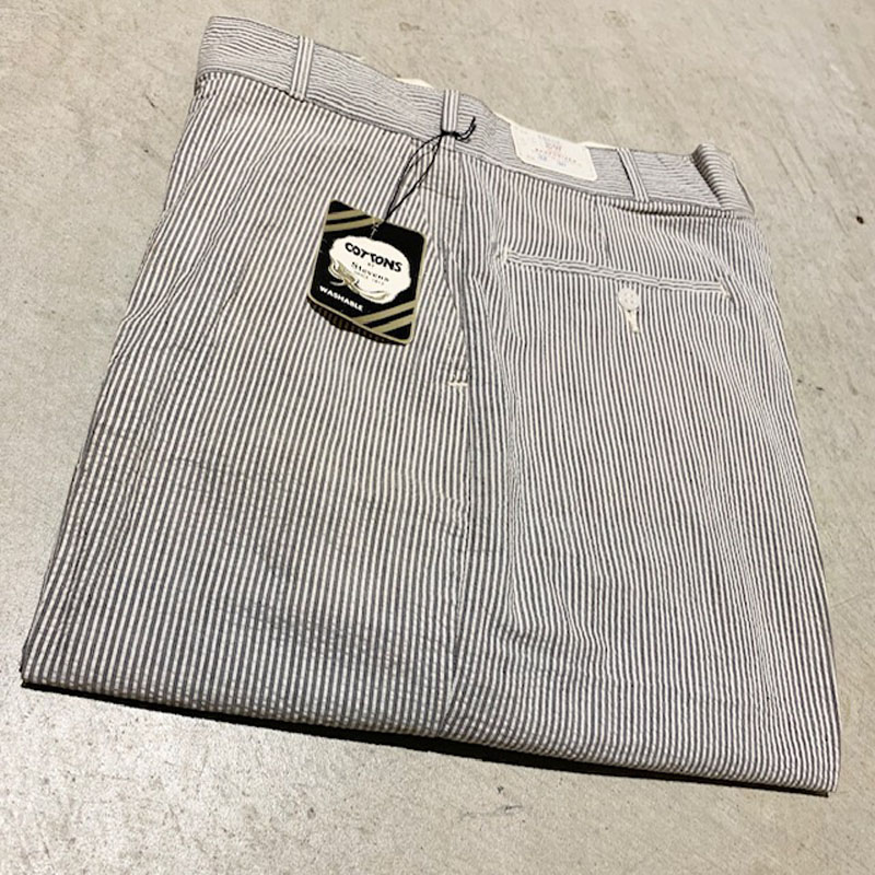 1950's～ E&W Seersucker Trousers Deadstock（USED）