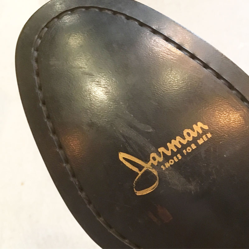 1960's Jarman Leather Shoes Deadstock（USED）