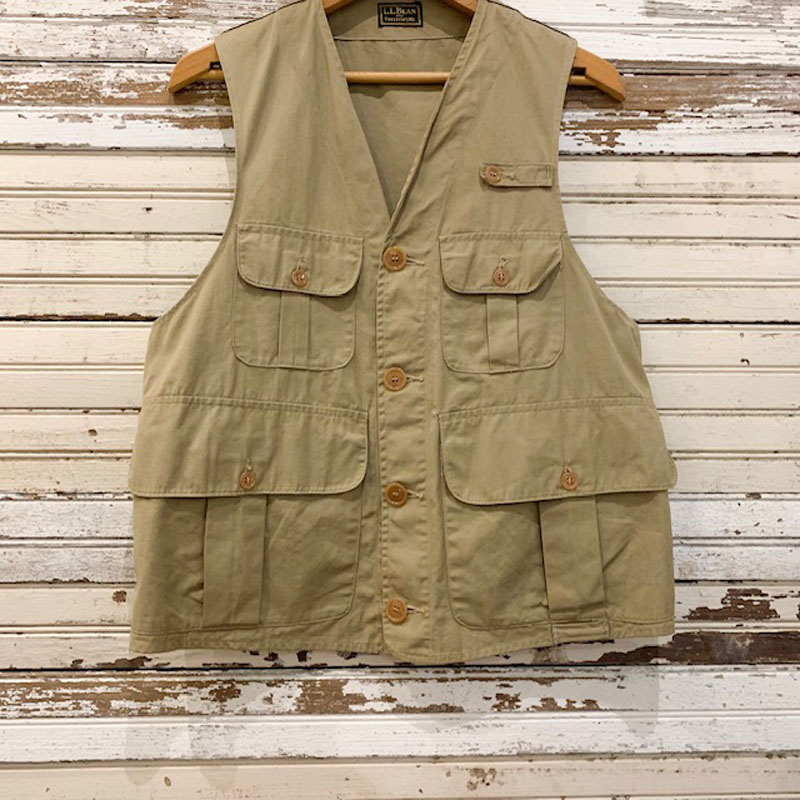1940's L.L.Bean Fishing Vest（USED）