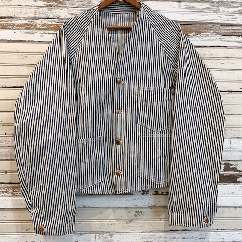 1940's～ BAYLY Hickory Engineer Jacket Deadstock（USED