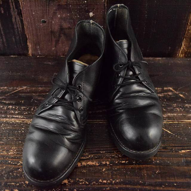 70's U.S.NAVY スチールトゥセーフティチャッカブーツ（USED