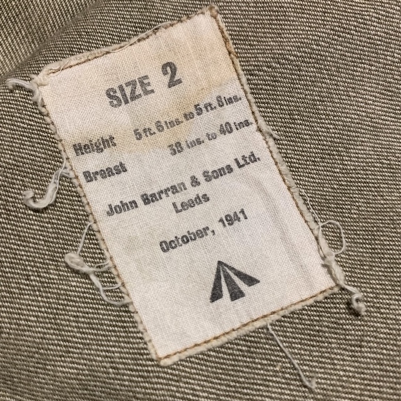 1940's British Army SAS Green Denim Smock（USED） | スナマグ