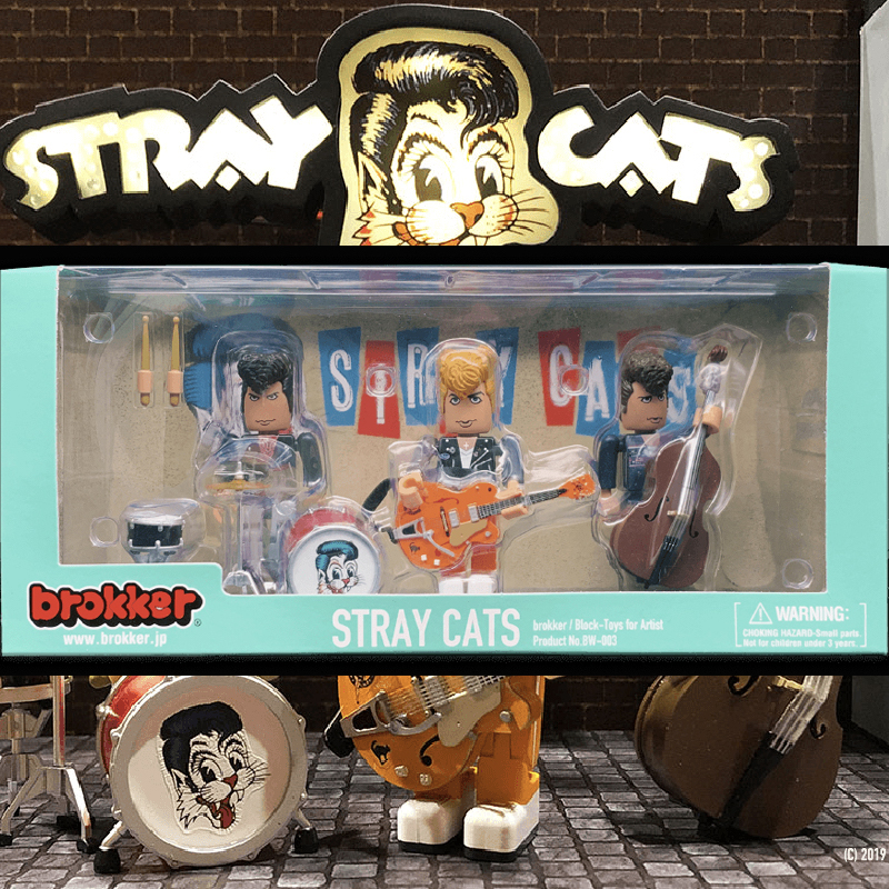 STRAY CATS 公式フィギュア（BROKKER） | スナマグ | Snap! magazine