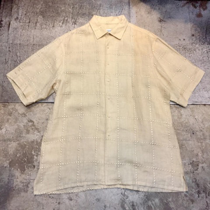 Old Italian Linen Shirt（USED）