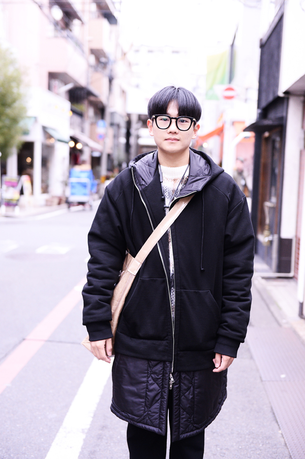 京都で撮影したChung Young Jung