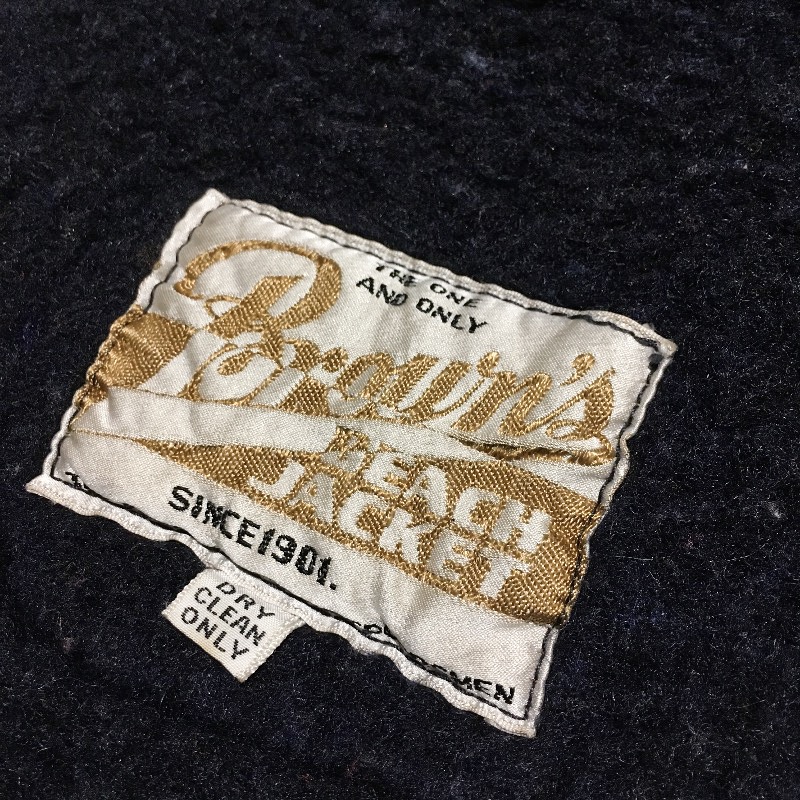 1950's～ Brown's Beach Wool Vest（USED）