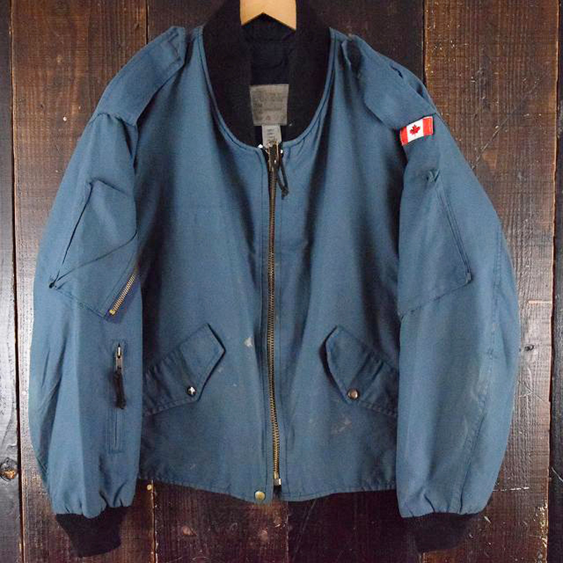 90's ROYAL CANADIAN AIR FORCE フライトジャケット（USED） - Snap ...