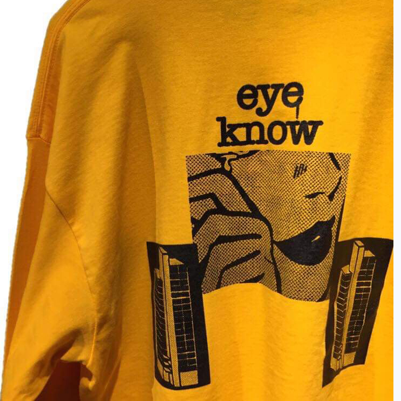 “U.S.U.f ” eye know L/S Tee（UNITED SAVAGE UNDER fLAG）