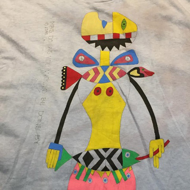 1980’s Hand-painted T-shirt（USED）