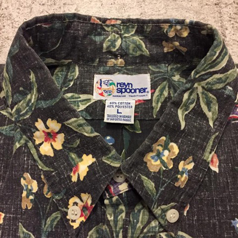 1990’s “reyn spooner” Pullover Hawaiian Shirt（USED）