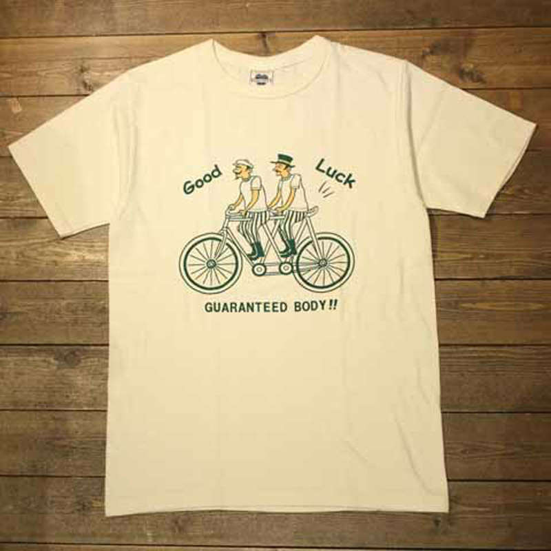 GOOD LUCK S/S T-SHIRT（DRESS HIPPY）