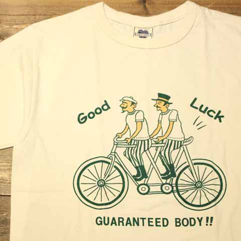 GOOD LUCK S/S T-SHIRT（DRESS HIPPY）