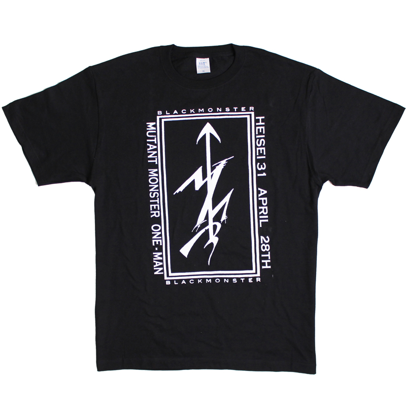 名古屋ワンマン セットリストTシャツ （BLACK MARKET x MUTANT MONSTER （BLACK MONSTER））