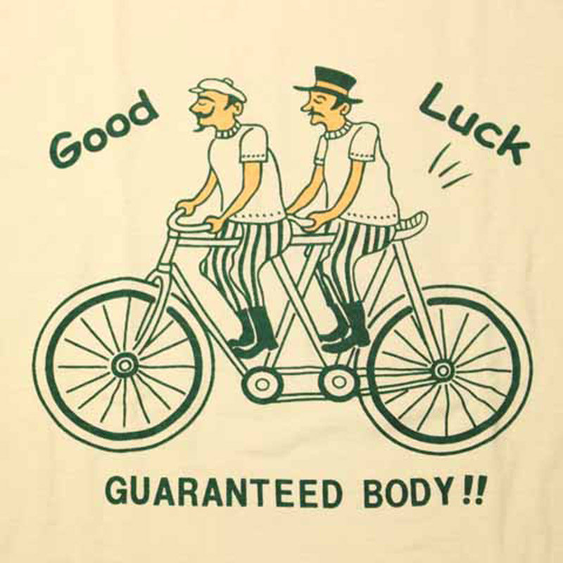 GOOD LUCK S/S T-SHIRT（DRESS HIPPY）