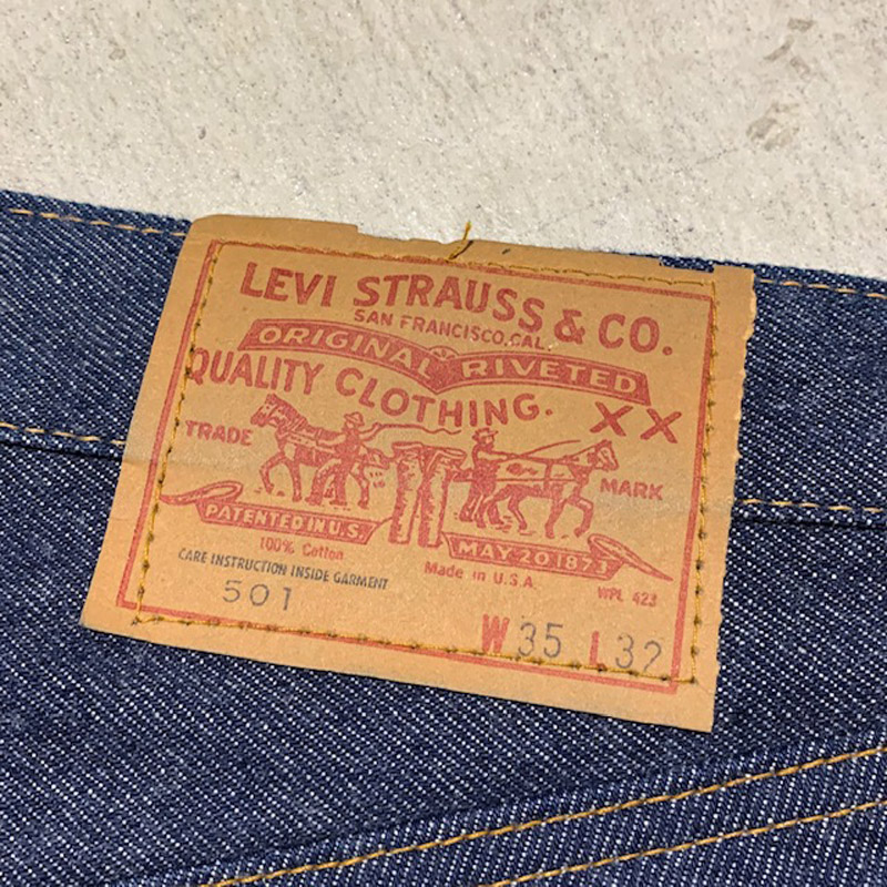 1970's Levi's 66 Chain Denim Pants Deadstock（USED）