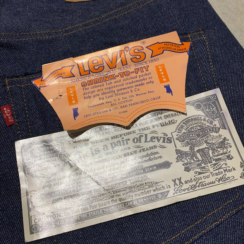 1970's Levi's 66 Chain Denim Pants Deadstock（USED）