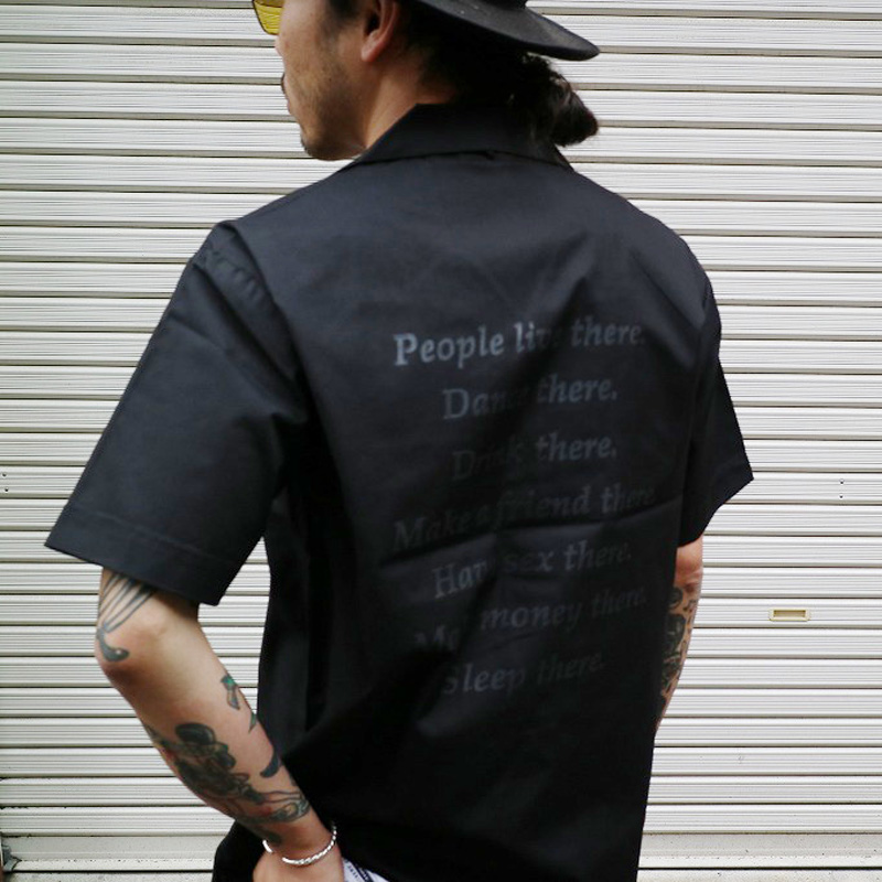 “QUOTATION” Open Color Shirt（THE SESSIONS PRODUCT）