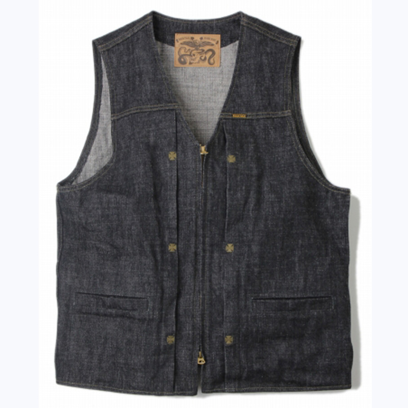 CROSS Denim Vest 3rd（RED TAiL）