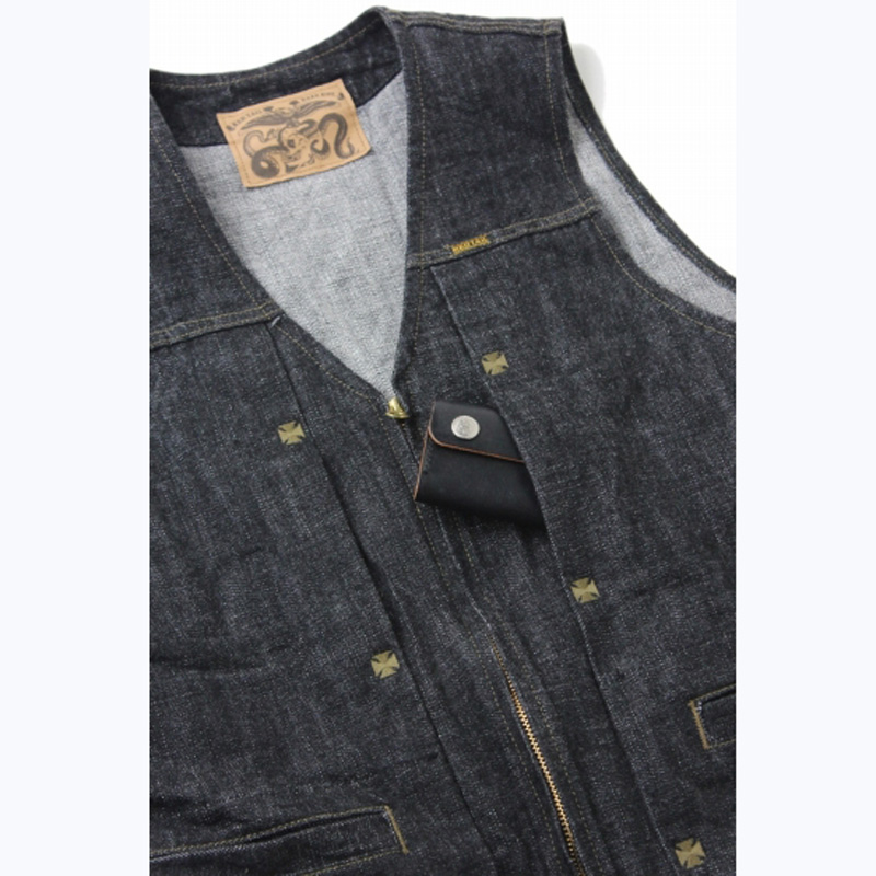 CROSS Denim Vest 3rd（RED TAiL）