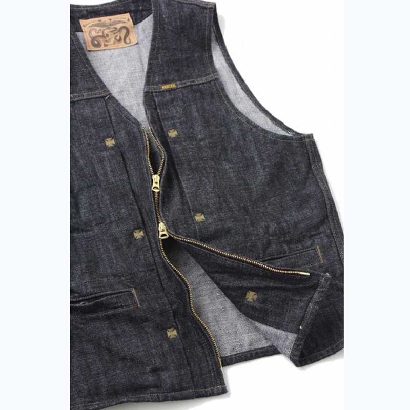 CROSS Denim Vest 3rd（RED TAiL）