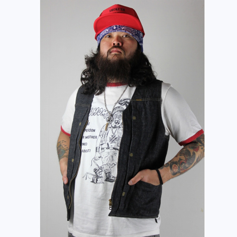 CROSS Denim Vest 3rd（RED TAiL）