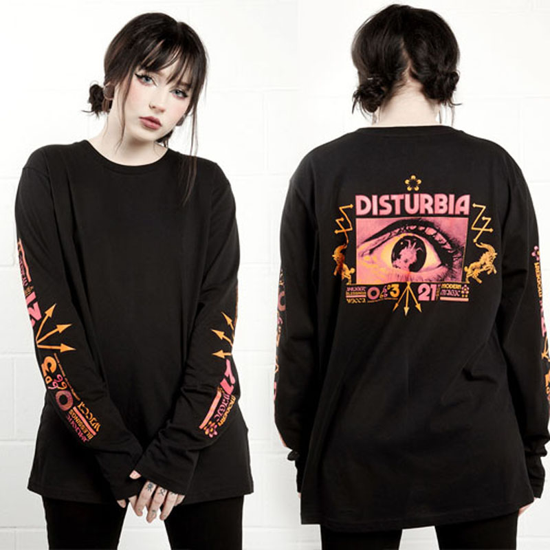 SENTIENCE LONG SLEEVE T-SHIRT（DISTURBIA CLOTHING