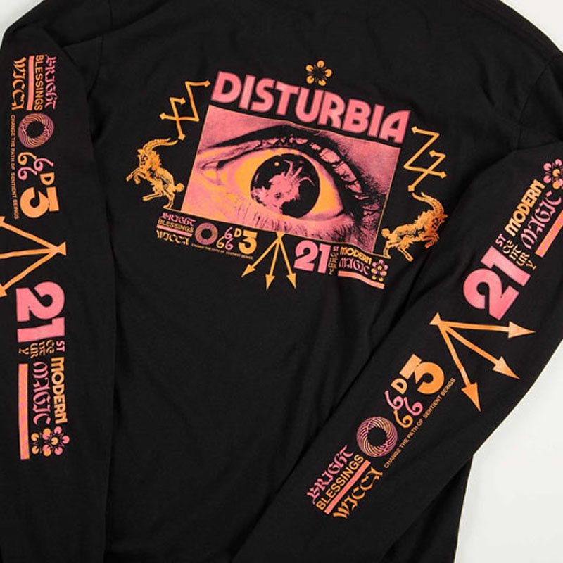 SENTIENCE LONG SLEEVE T-SHIRT（DISTURBIA CLOTHING