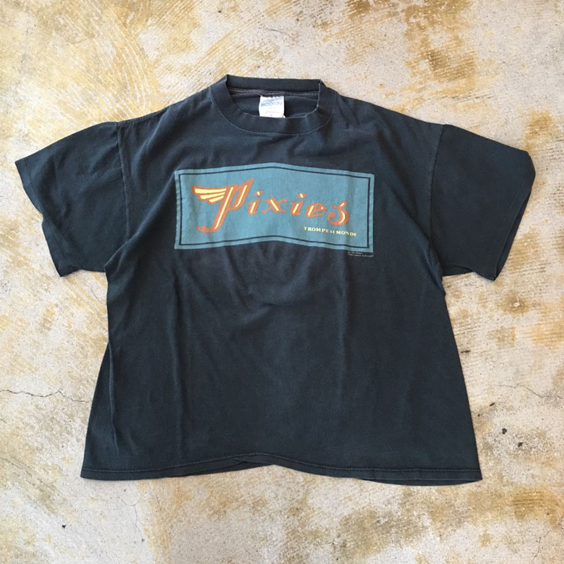 90's Pixies USA製 ロックバンドTシャツ（USED）