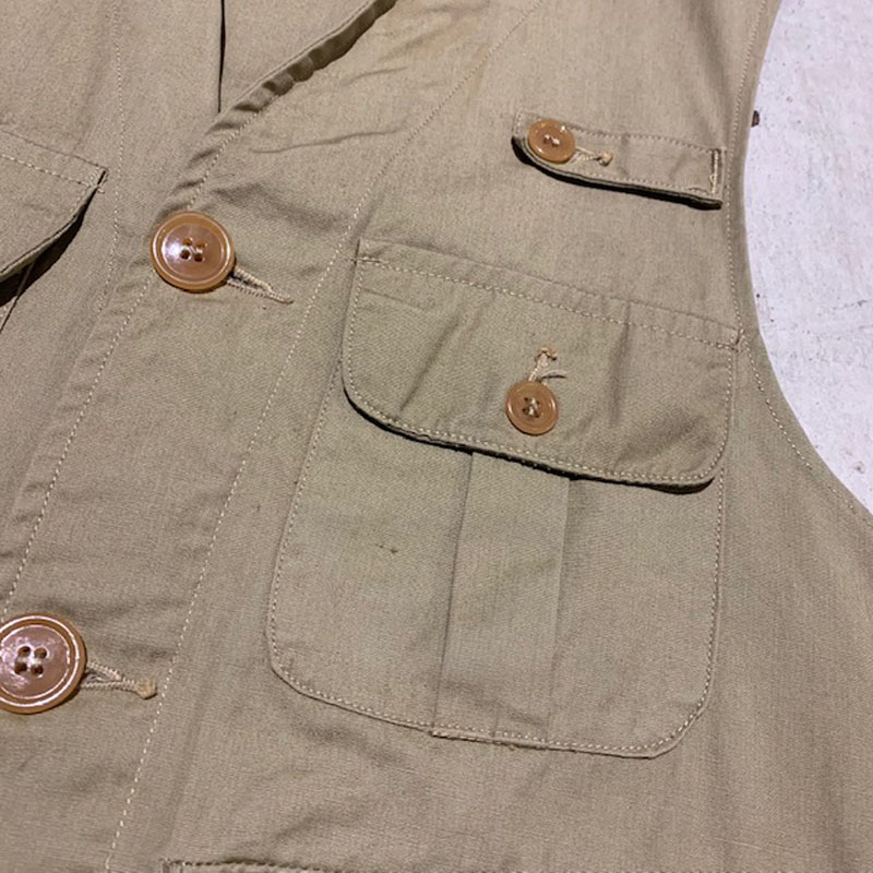 1940's L.L.Bean Fishing Vest（USED）