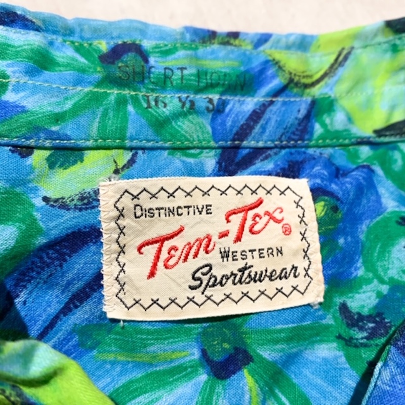 1960's Tem-Tex Western L/S Shirt（USED） - Snap! magazine