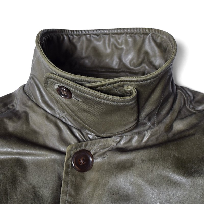 WAXED COTTON SINGLE DISPATCH COAT（ADDICT CLOTHES JAPAN） - Snap